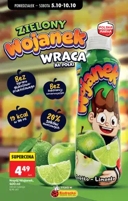 Biedronka - gazetka promocyjna Od poniedziałku od poniedziałku 05.10 do soboty 10.10 - strona 67