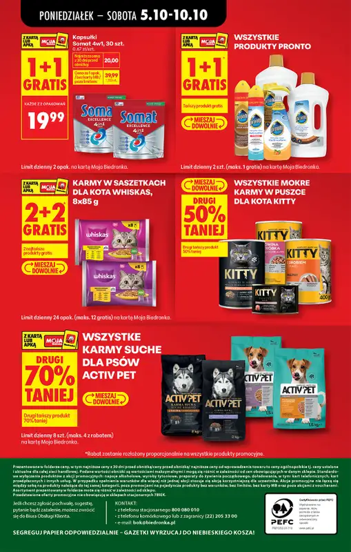 Biedronka - gazetka promocyjna Od poniedziałku od poniedziałku 05.10 do soboty 10.10 - strona 13