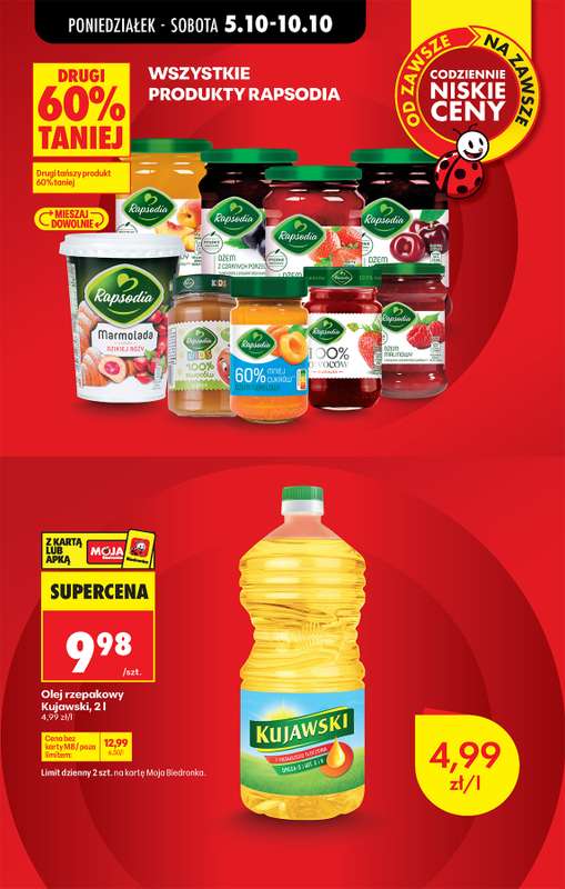 Biedronka - gazetka promocyjna Od poniedziałku od poniedziałku 05.10 do soboty 10.10 - strona 7