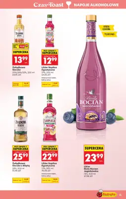 Biedronka - gazetka promocyjna Czas na Toast! od poniedziałku 05.10 do soboty 17.10 - strona 35