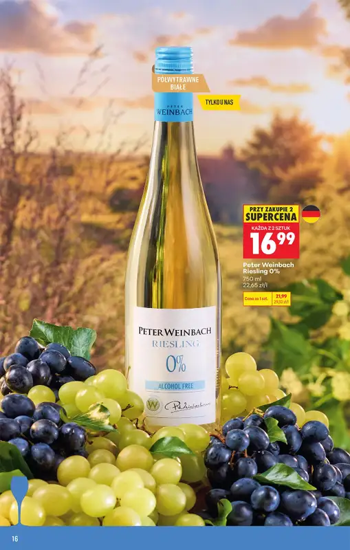 Biedronka - gazetka promocyjna Czas na Toast! od poniedziałku 05.10 do soboty 17.10 - strona 16