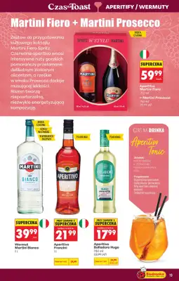 Biedronka - gazetka promocyjna Czas na Toast! od poniedziałku 05.10 do soboty 17.10 - strona 19