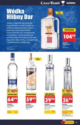 Biedronka - gazetka promocyjna Czas na Toast! od poniedziałku 05.10 do soboty 17.10 - strona 21