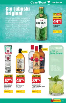 Biedronka - gazetka promocyjna Czas na Toast! od poniedziałku 05.10 do soboty 17.10 - strona 31