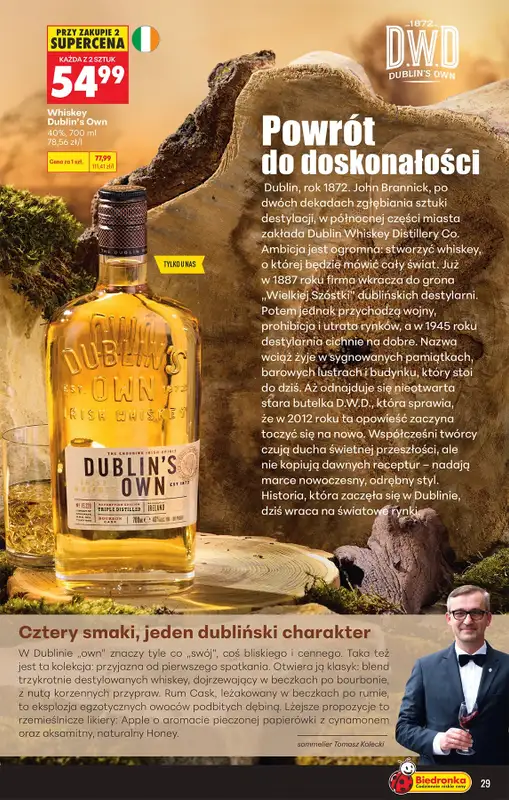 Biedronka - gazetka promocyjna Czas na Toast! od poniedziałku 05.10 do soboty 17.10 - strona 29