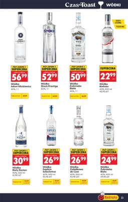 Biedronka - gazetka promocyjna Czas na Toast! od poniedziałku 05.10 do soboty 17.10 - strona 23
