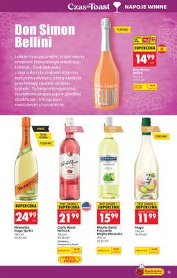 Biedronka - gazetka promocyjna Czas na Toast! od poniedziałku 05.10 do soboty 17.10 - strona 15