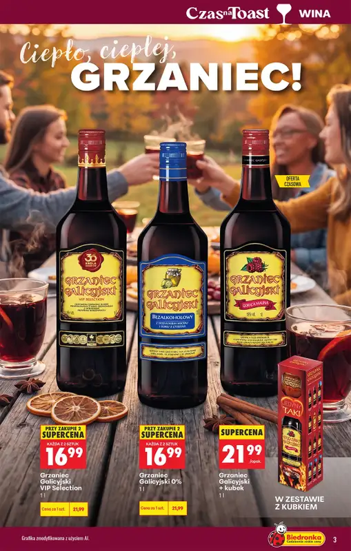 Biedronka - gazetka promocyjna Czas na Toast!   - strona 3