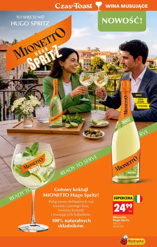 Biedronka - gazetka promocyjna Czas na Toast! od poniedziałku 05.10 do soboty 17.10 - strona 36