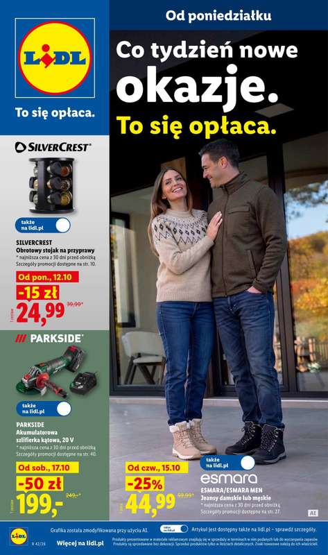 Lidl - gazetka promocyjna Katalog od poniedziałku 12.10 do soboty 24.10
