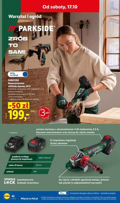 Lidl - gazetka promocyjna Katalog od poniedziałku 12.10 do soboty 24.10 - strona 44