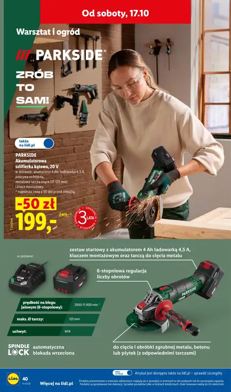 Lidl - gazetka promocyjna Katalog od poniedziałku 12.10 do soboty 24.10 - strona 44