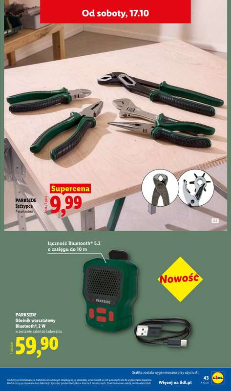 Lidl - gazetka promocyjna Katalog od poniedziałku 12.10 do soboty 24.10 - strona 47
