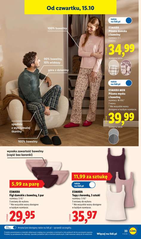 Lidl - gazetka promocyjna Katalog od poniedziałku 12.10 do soboty 24.10 - strona 35