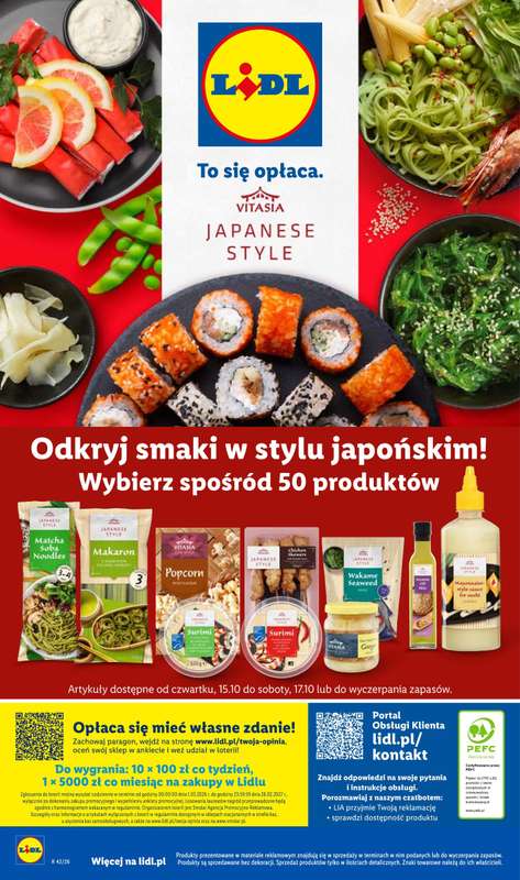 Lidl - gazetka promocyjna Katalog od poniedziałku 12.10 do soboty 24.10 - strona 56