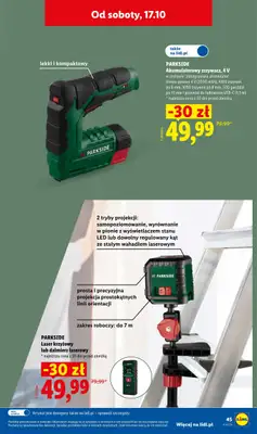 Lidl - gazetka promocyjna Katalog od poniedziałku 12.10 do soboty 24.10 - strona 49