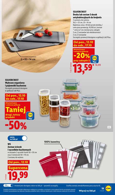 Lidl - gazetka promocyjna Katalog od poniedziałku 12.10 do soboty 24.10 - strona 21