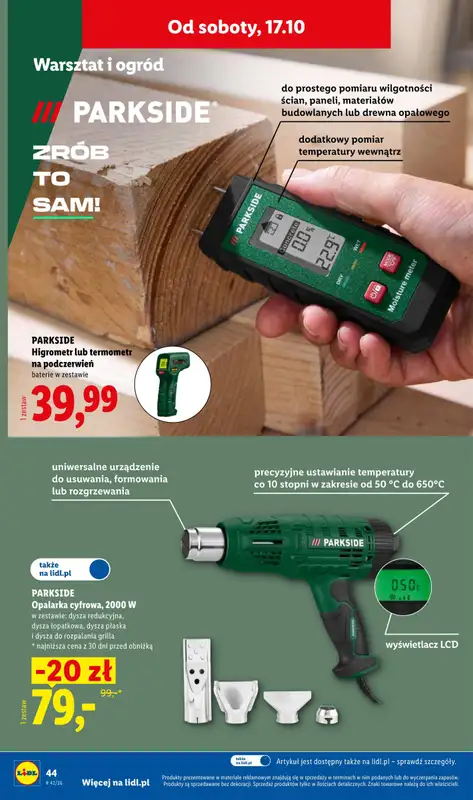 Lidl - gazetka promocyjna Katalog od poniedziałku 12.10 do soboty 24.10 - strona 48