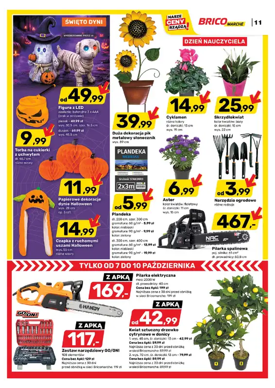Bricomarche - gazetka promocyjna Gazetka od środy 07.10 do soboty 17.10 - strona 12