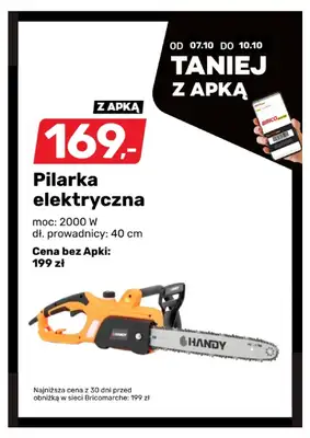 Bricomarche - gazetka promocyjna Gazetka od środy 07.10 do soboty 17.10 - strona 7