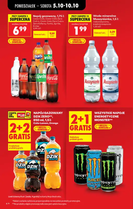 Biedronka - gazetka promocyjna Od poniedziałku od poniedziałku 05.10 do soboty 10.10 - strona 8