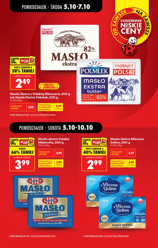 Biedronka - gazetka promocyjna Od poniedziałku   - strona 3