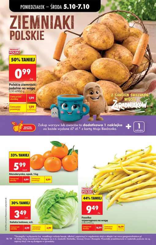 Biedronka - gazetka promocyjna Od poniedziałku od poniedziałku 05.10 do soboty 10.10 - strona 22