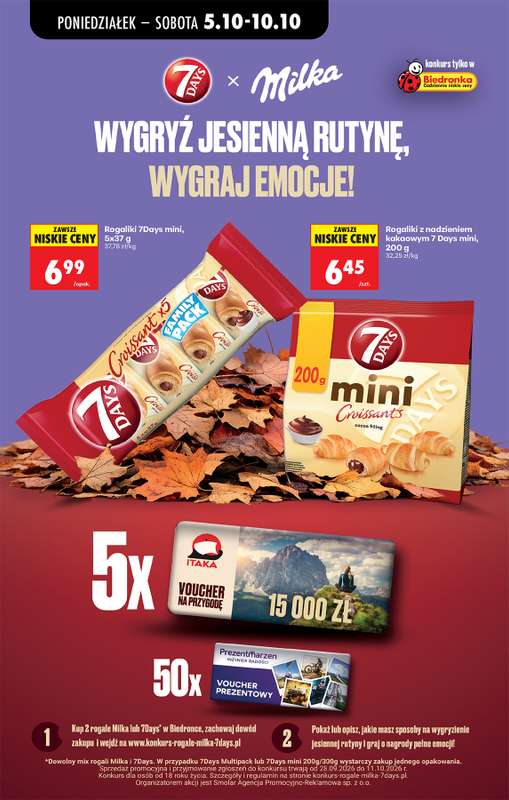 Biedronka - gazetka promocyjna Od poniedziałku, Z ladą tradycyjną od poniedziałku 05.10 do soboty 10.10 - strona 63