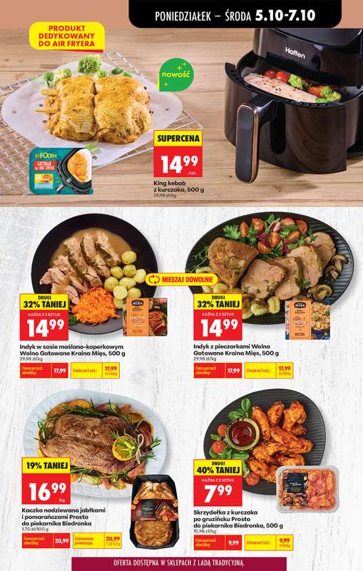 Biedronka - gazetka promocyjna Od poniedziałku, Z ladą tradycyjną od poniedziałku 05.10 do soboty 10.10 - strona 31
