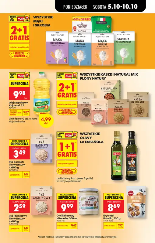 Biedronka - gazetka promocyjna Od poniedziałku, Z ladą tradycyjną od poniedziałku 05.10 do soboty 10.10 - strona 57