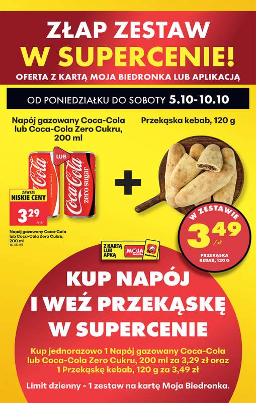 Biedronka - gazetka promocyjna Od poniedziałku, Z ladą tradycyjną od poniedziałku 05.10 do soboty 10.10 - strona 41