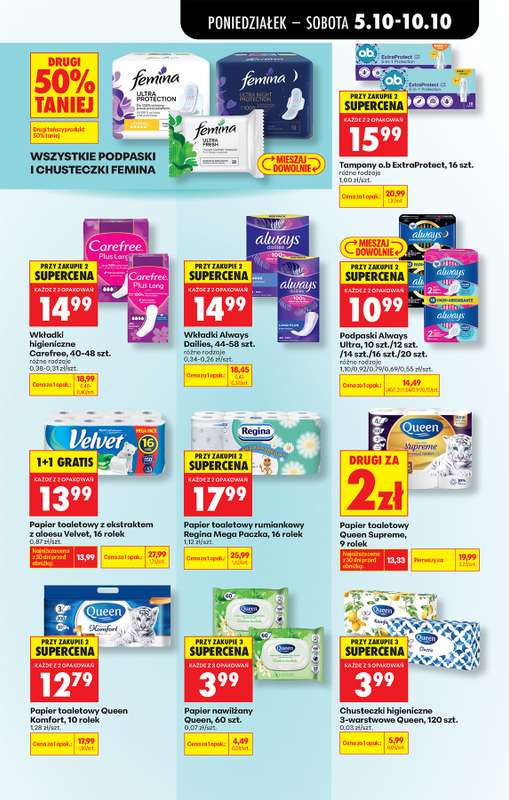 Biedronka - gazetka promocyjna Od poniedziałku, Z ladą tradycyjną od poniedziałku 05.10 do soboty 10.10 - strona 75