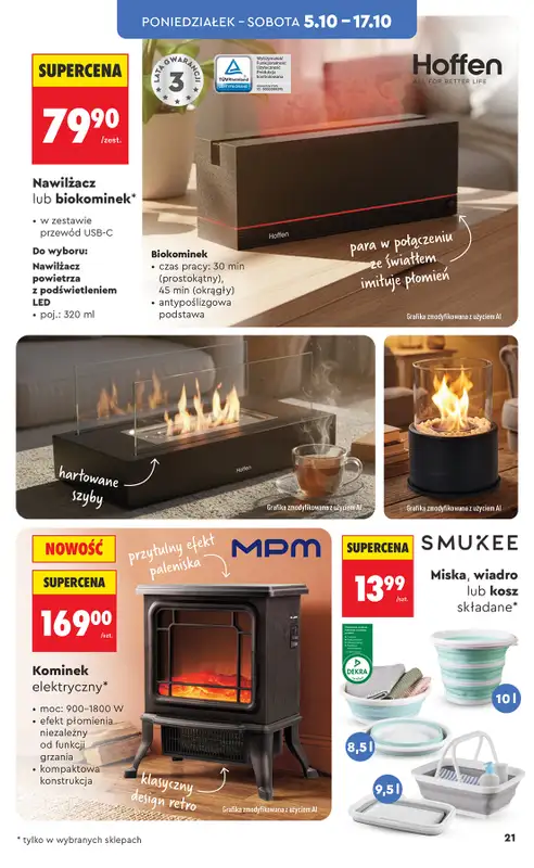 Biedronka - gazetka promocyjna Hity i inspiracje, od 03.10 od soboty 03.10 do środy 21.10 - strona 23