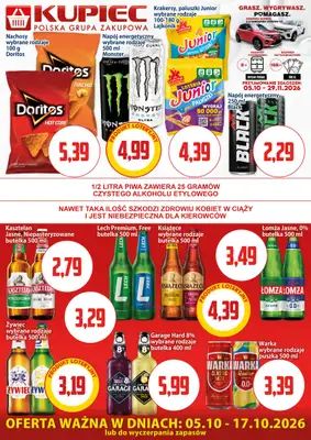 Kupiec - gazetka promocyjna Oferta plakatowa od poniedziałku 05.10 do soboty 17.10 - strona 2