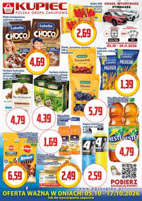 Kupiec - gazetka promocyjna Oferta plakatowa od poniedziałku 05.10 do soboty 17.10 - strona 3