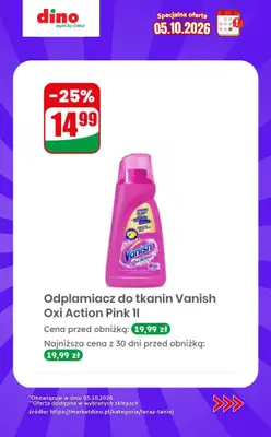 Dino - gazetka promocyjna Specjalna oferta na 05.10.2026 - promocje spoza gazetki od poniedziałku 05.10 do poniedziałku 05.10 - strona 10