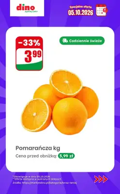 Dino - gazetka promocyjna Specjalna oferta na 05.10.2026 - promocje spoza gazetki od poniedziałku 05.10 do poniedziałku 05.10 - strona 5