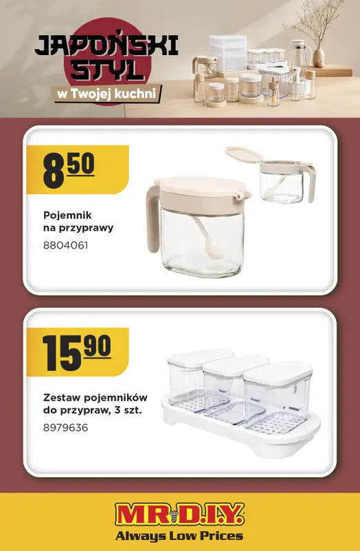 MR. DIY - gazetka promocyjna Japoński styl w Twojej kuchni od poniedziałku 05.10 do soboty 31.10 - strona 4