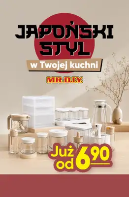 MR. DIY - gazetka promocyjna Japoński styl w Twojej kuchni od poniedziałku 05.10 do soboty 31.10