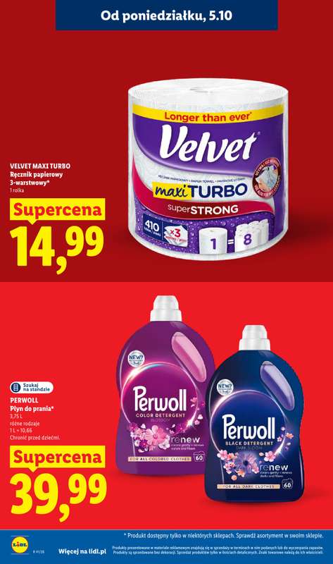 Lidl - gazetka promocyjna Od poniedziałku od poniedziałku 05.10 do środy 07.10 - strona 16