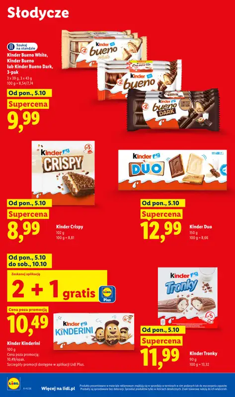 Lidl - gazetka promocyjna Od poniedziałku od poniedziałku 05.10 do środy 07.10 - strona 70