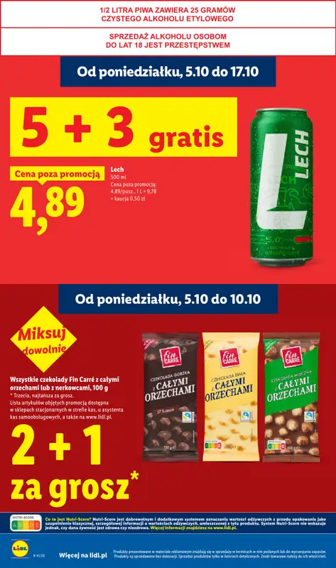 Lidl - gazetka promocyjna Od poniedziałku od poniedziałku 05.10 do środy 07.10 - strona 14