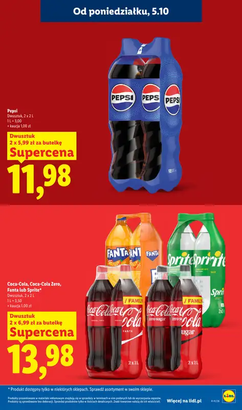 Lidl - gazetka promocyjna Od poniedziałku od poniedziałku 05.10 do środy 07.10 - strona 13