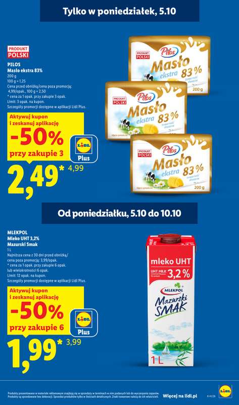 Lidl - gazetka promocyjna Od poniedziałku od poniedziałku 05.10 do środy 07.10 - strona 5