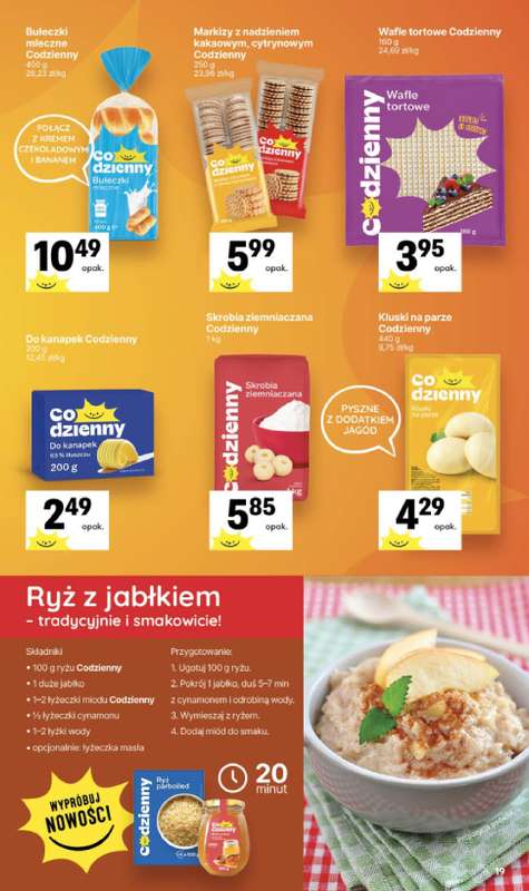 Delikatesy Centrum - gazetka promocyjna Gazetka od czwartku 08.10 do środy 14.10 - strona 19