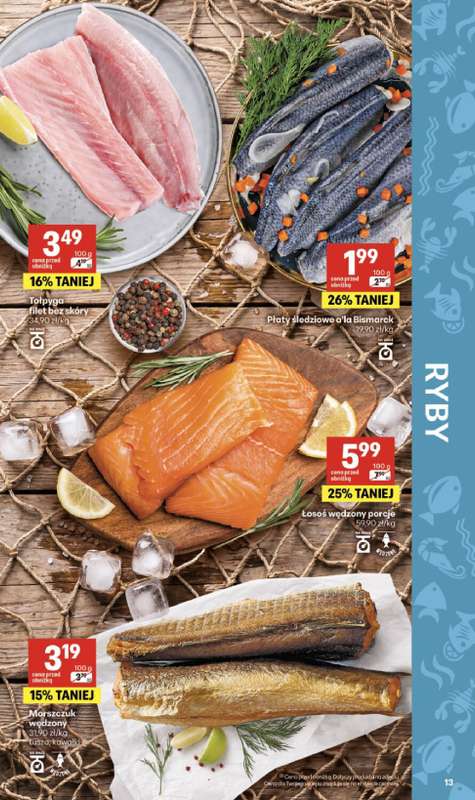Delikatesy Centrum - gazetka promocyjna Gazetka od czwartku 08.10 do środy 14.10 - strona 13