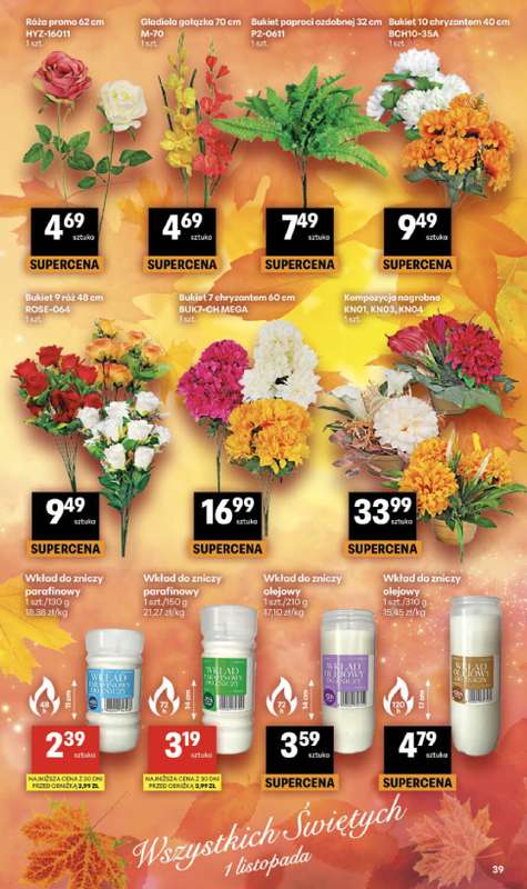 Delikatesy Centrum - gazetka promocyjna Gazetka od czwartku 08.10 do środy 14.10 - strona 39