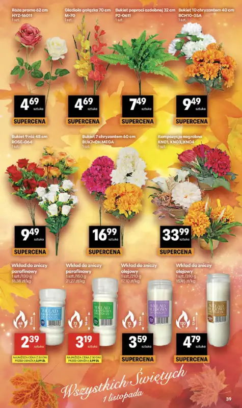 Delikatesy Centrum - gazetka promocyjna Gazetka od czwartku 08.10 do środy 14.10 - strona 39