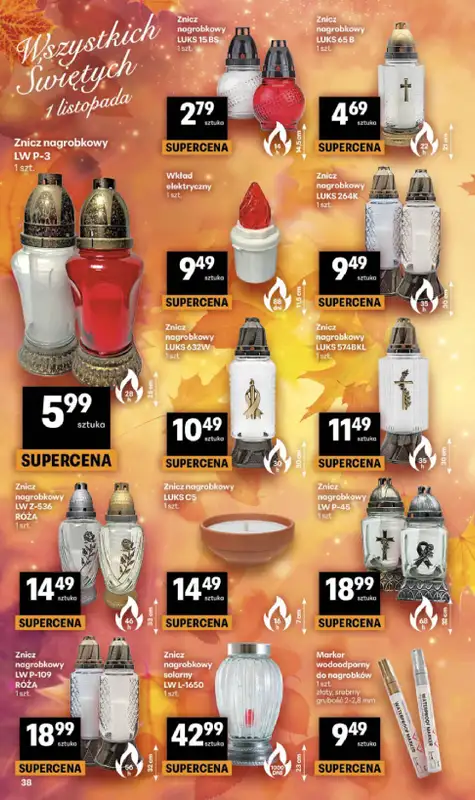Delikatesy Centrum - gazetka promocyjna Gazetka od czwartku 08.10 do środy 14.10 - strona 38