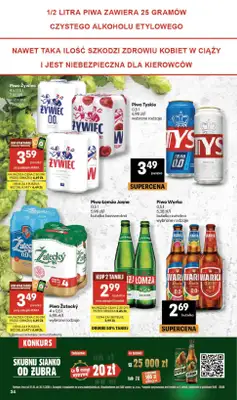 Delikatesy Centrum - gazetka promocyjna Gazetka od czwartku 08.10 do środy 14.10 - strona 34